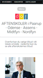 Mobile Screenshot of paarupaftenskole.dk
