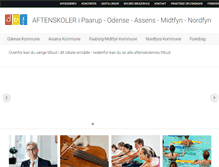 Tablet Screenshot of paarupaftenskole.dk